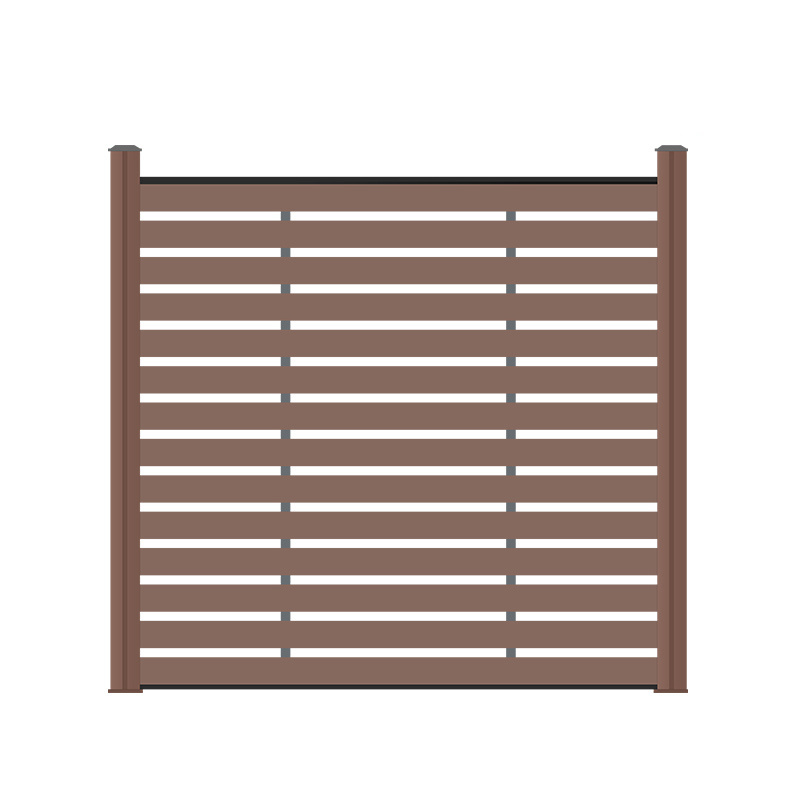 WPC Fence Long Life Recycled Plastic Wood Fencing