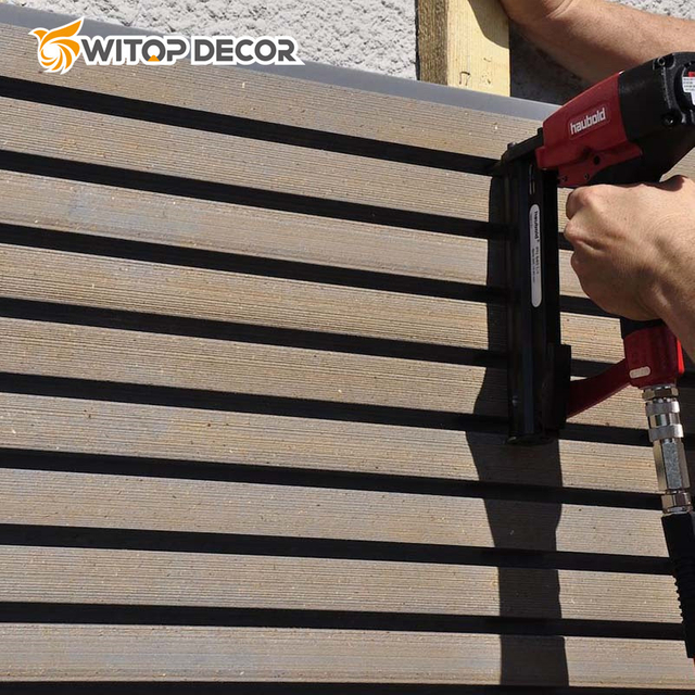 Composite Cladding Fluted WPC Wall Panel