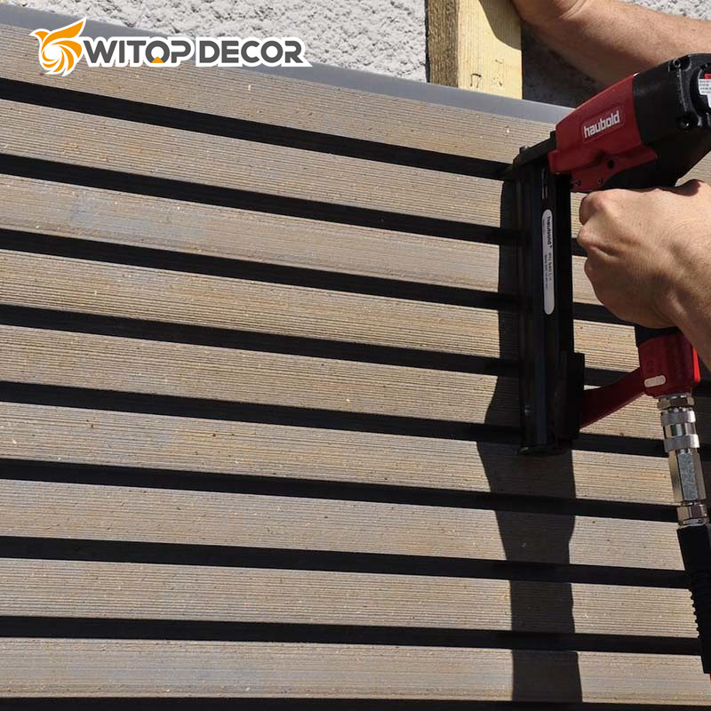 Composite Cladding Fluted WPC Wall Panel