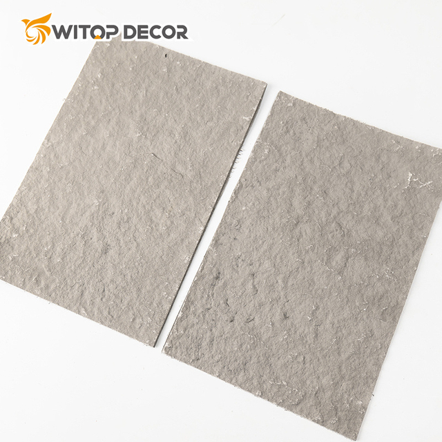 3D Decoration Polyurethane Lightweight Easy Installation PU Stone Wall Panel