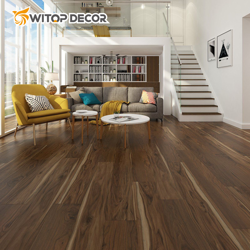 4mm/5mm/6mm Spc Vinyl Plank Floor Easy Maintenance Spc Flooring for Bathroom