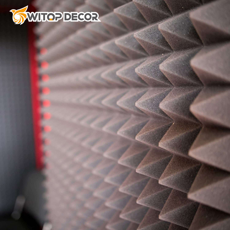 Witop Hot Natural Wooden Texture Slat Acoustic Panels for Sound Absorbing