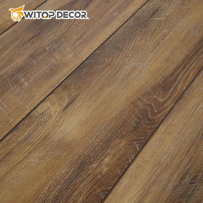 Friendly Fireproof Anti Slip Oak Rigid Core Vinyl Click Tile Spc Flooring