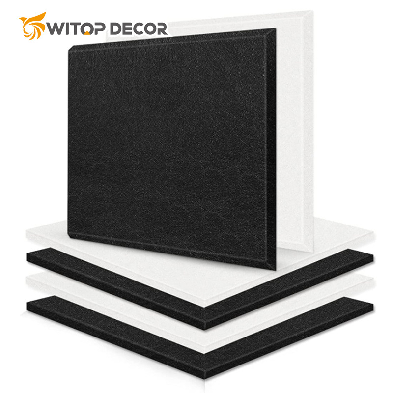 9mm Hexagon Polyester Sound Acoustic Wall Panels Soundproof with Selfadhesive