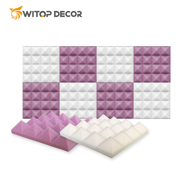 Colorful 100% Recycle Soundproof Panels Acoustic Panel