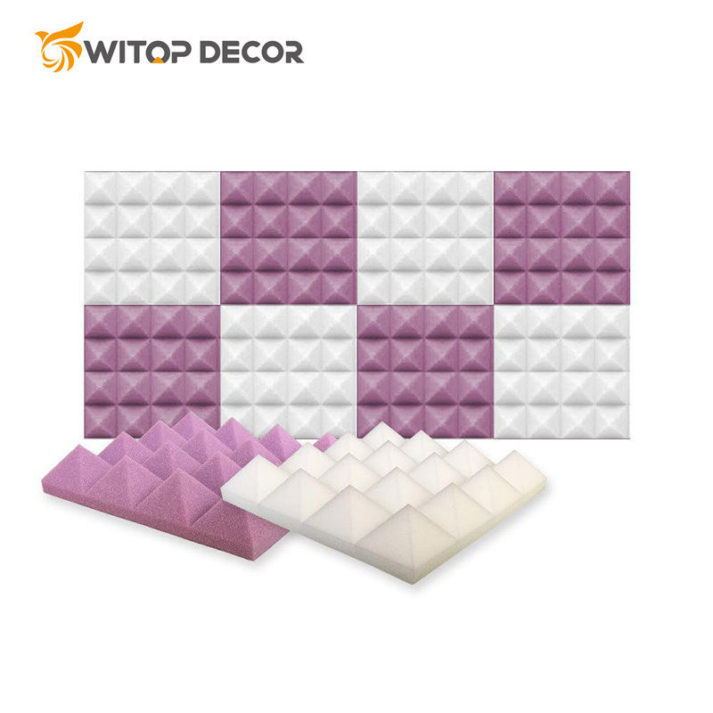 Colorful 100% Recycle Soundproof Panels Acoustic Panel