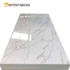 1220mm X2440 mm UV Coated PVC Wall Marble Sheet for House Decoration
