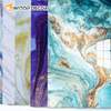 3D Open Book Artificial PVC Texture Sheet Plastic 3mm PVC Marble Sheet