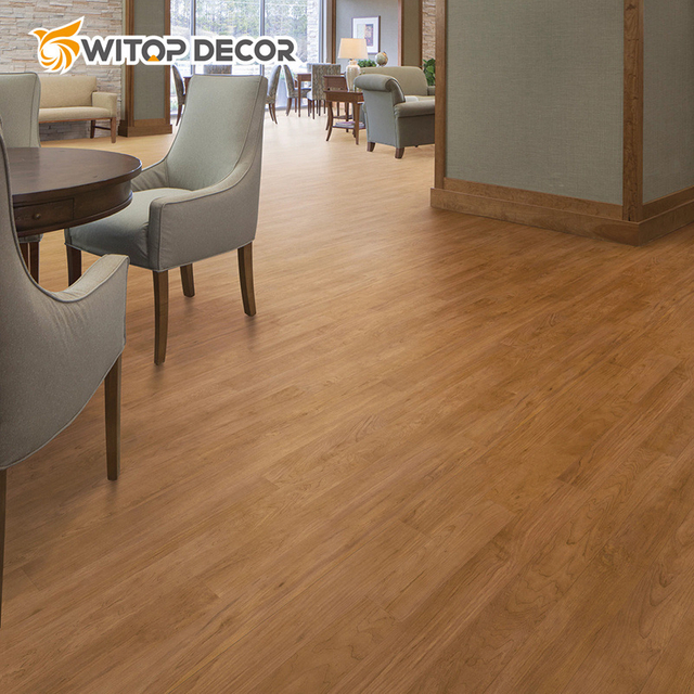 Wooden Design Click Lock Spc Lvt WPC Vinyl Flooring Interlocking PVC Flooring
