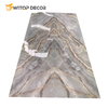 Waterproof Imitation Fake UV Marble Board PVC Wall Panel