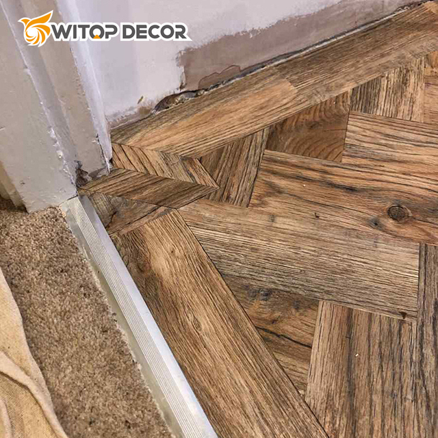 2mm 3mm Plastic Tile Dry Back Lvt Floor