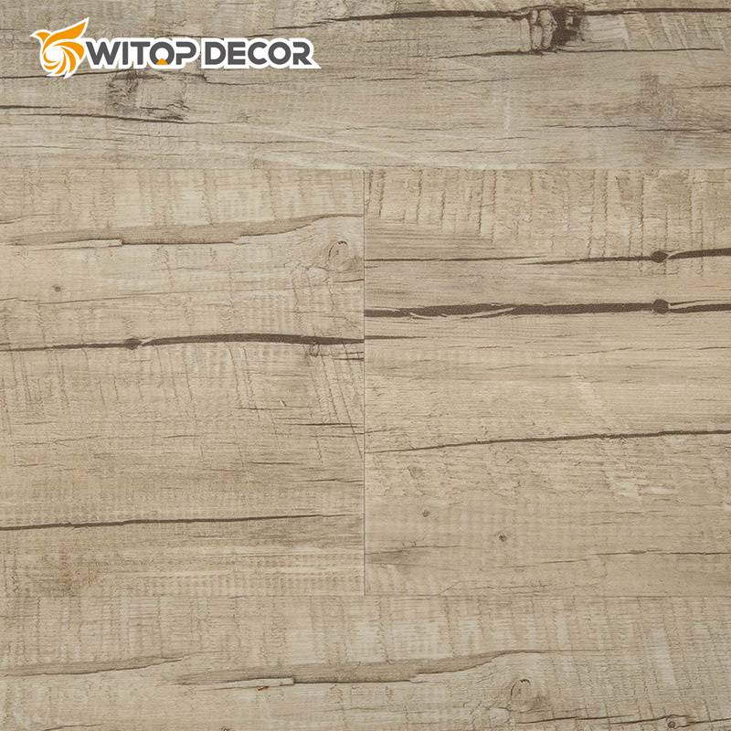Stone Plastic Core Artificial Click Wood Texture Vinyl Waterproof Plank Spc Flooring