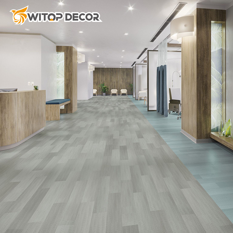 Free Sample Environment-Friendly Customized Waterproof Self Adhesive Vinyl Flooring PVC Lvt