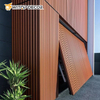 Good Quality 3D House Cladding Panel Outdoor Composite Solid WPC Wall Panel Board with Frame