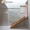 Stone Slab Field Stone Exterior Covering Polyurethane Faux Stone Panel