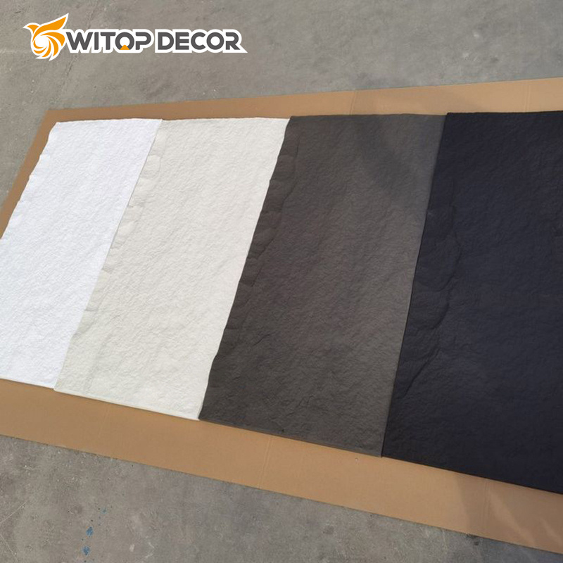 Lightweight PU Stone Panel Wall Artificial Polyurethane Stone Panel 3D Wall Panel