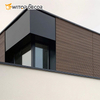 Outdoor Decoration Wall Cladding Exterior PVC Wall Panels WPC Fluted Wall Panel Popular