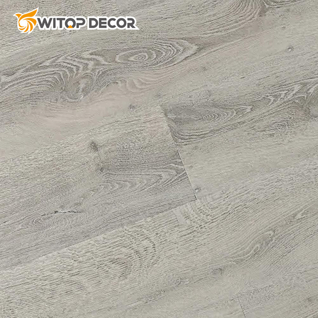 Home Decoration Click Installation Wood Grain Hybrid Spc Flooring