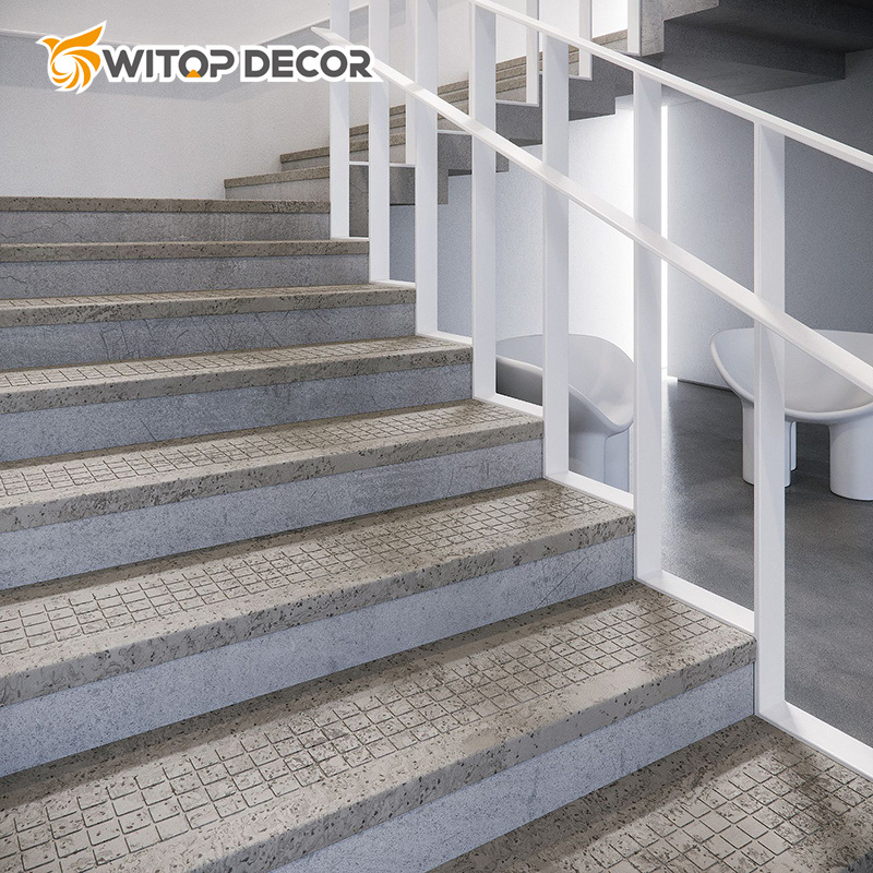 Marble Design Vinyl Plank Floor Waterproof 4mm Spc Flooring for Indoor