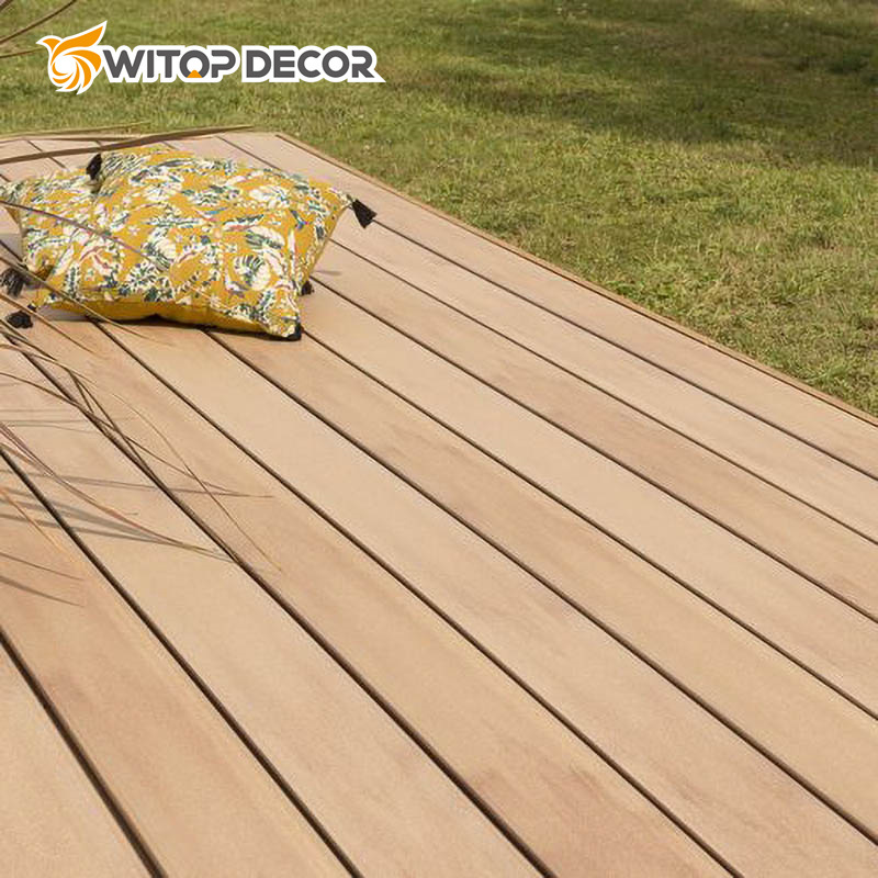 New Solid WPC Outdoor Artificial Co-Extrusion Wood Composite Decking