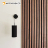Acoustic Panel Veneer Wood Wall Panel Sheet Customizable Soundproof Material Oka