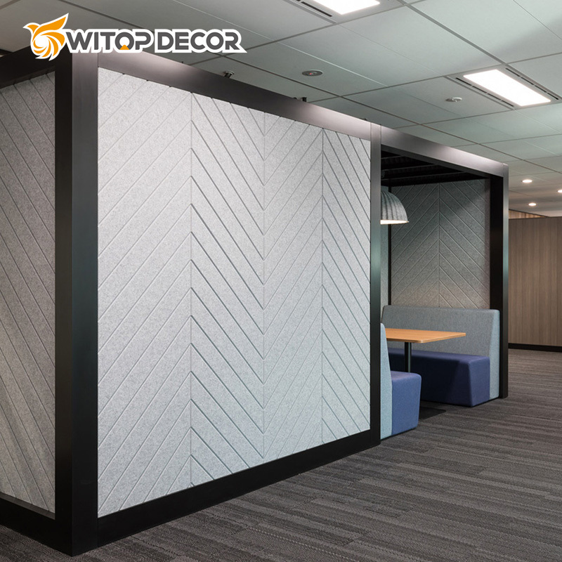 Acustic Soundproofing Panel with Wood Surface for The Indoor Decoration