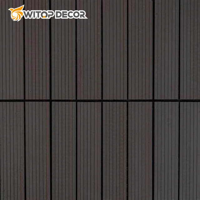 Eco-Friendly Premium with Co-Extrusion Technology Solid Floor Outdoor WPC Decking