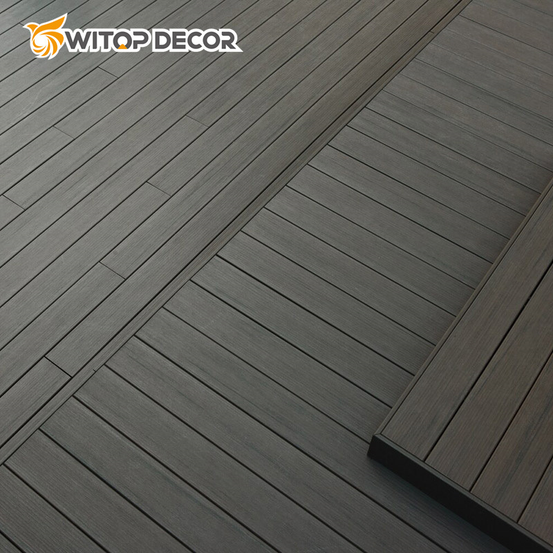 Composite Decking Co-Extrusion WPC Decking Plastic Wood Colors Outdoor Decking