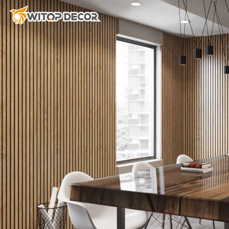 Groove Fireproof Sound Absorbing Board, Wooden Sound Absorbing Board