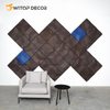 Hexagon Acoustic Panel Different Shape Office Wall Decoration Pet Acoustic Panel