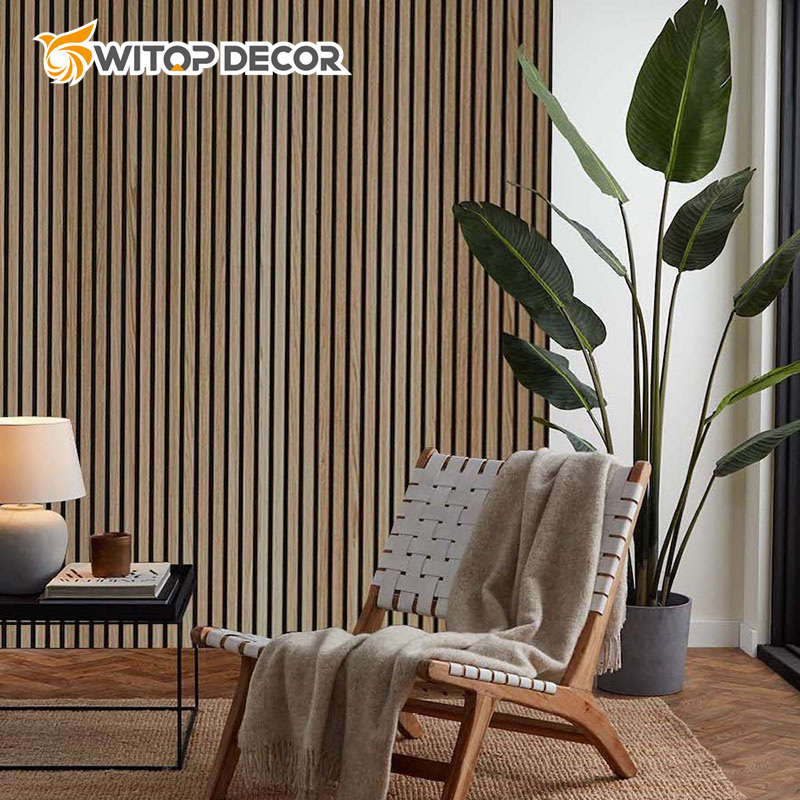 Multifunctional Pet MDF Acoustic Panels Sound Proof Wall Panels Slat Wall Panel