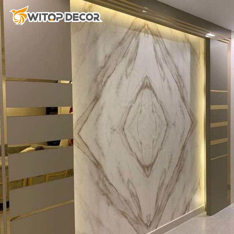 Cheap UV Wall Panels Decorative Interior Wall PVC Marble Board From China