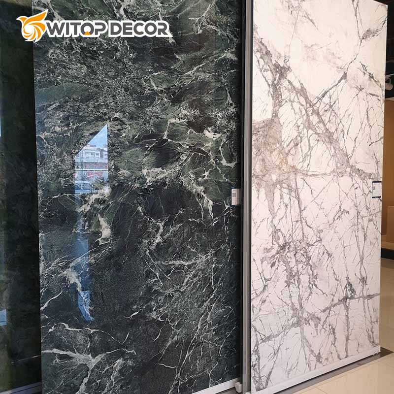 Contemporary UV-Marble-Sheet PVC Marble Wall Panel for Interior Decoration