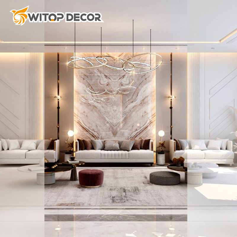 Cost-Effective High Glossy PVC Marble Sheet with High Quality