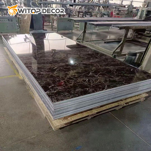 UV Board Waterproof Fireproof Flame Retardant Marble UV Board