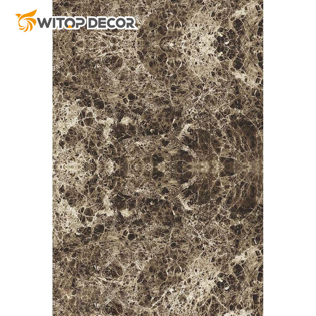 Decorative Waterproof Marble UV 3D Sheets Designs Embossed PVC 1220X2440 UV Sheet