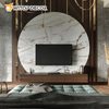 Good Scuff Resistance Waterproof UV Interior Wall Decorative UV Marble Sheet PVC Wall Panels