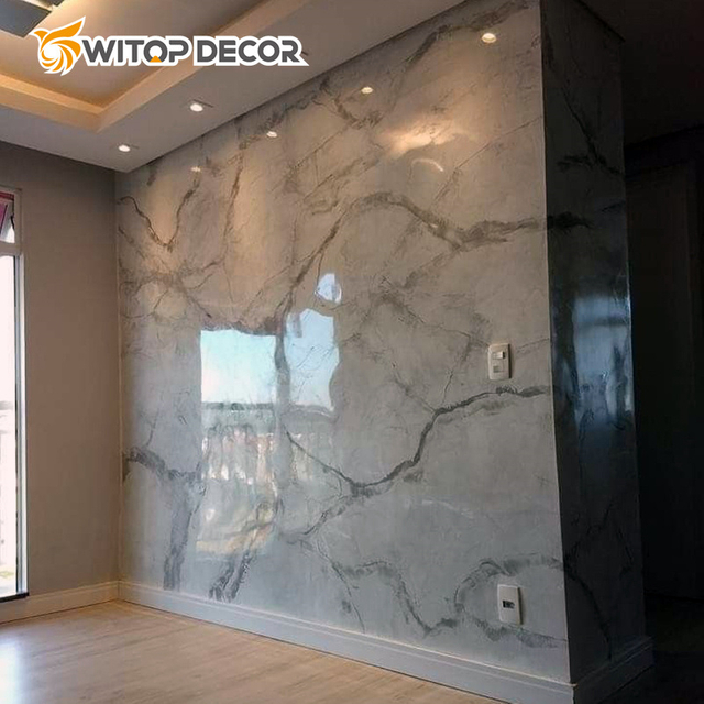 Factory Price Hot Sale High Quality UV Marble Plastic Sheet PVC Wall Panel Indoor Decoration