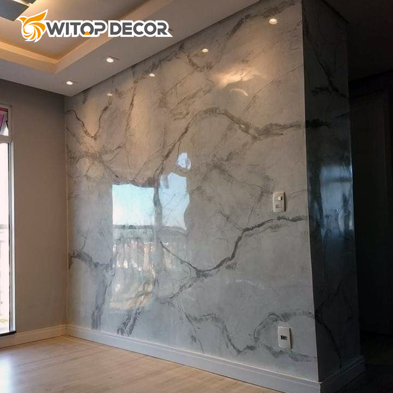 Factory Price Hot Sale High Quality UV Marble Plastic Sheet PVC Wall Panel Indoor Decoration