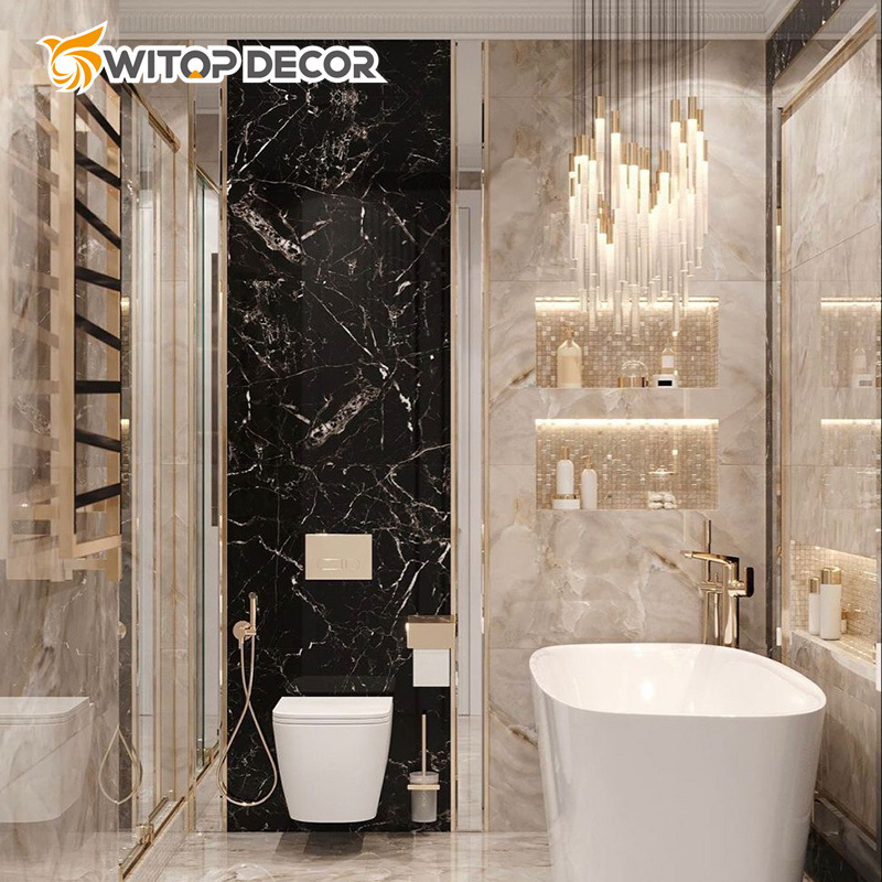 100% Anti Scratch 3D High Glossy Printing Design PVC Wall Panel