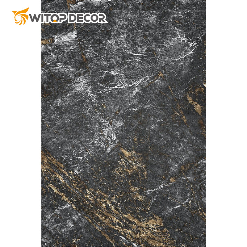 1220X2440 1220X2800 Modern Style Waterproof UV Marble Sheet Design Wall Decor PVC Sheet