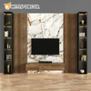 1220X2440 1220X2800 Modern Style Waterproof UV Marble Sheet Design Wall Decor PVC Sheet