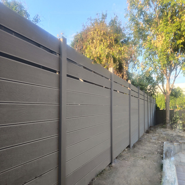 Durable Weather-Resistant DIY Fence WPC Hot Sale Full Private Model Easy Installation