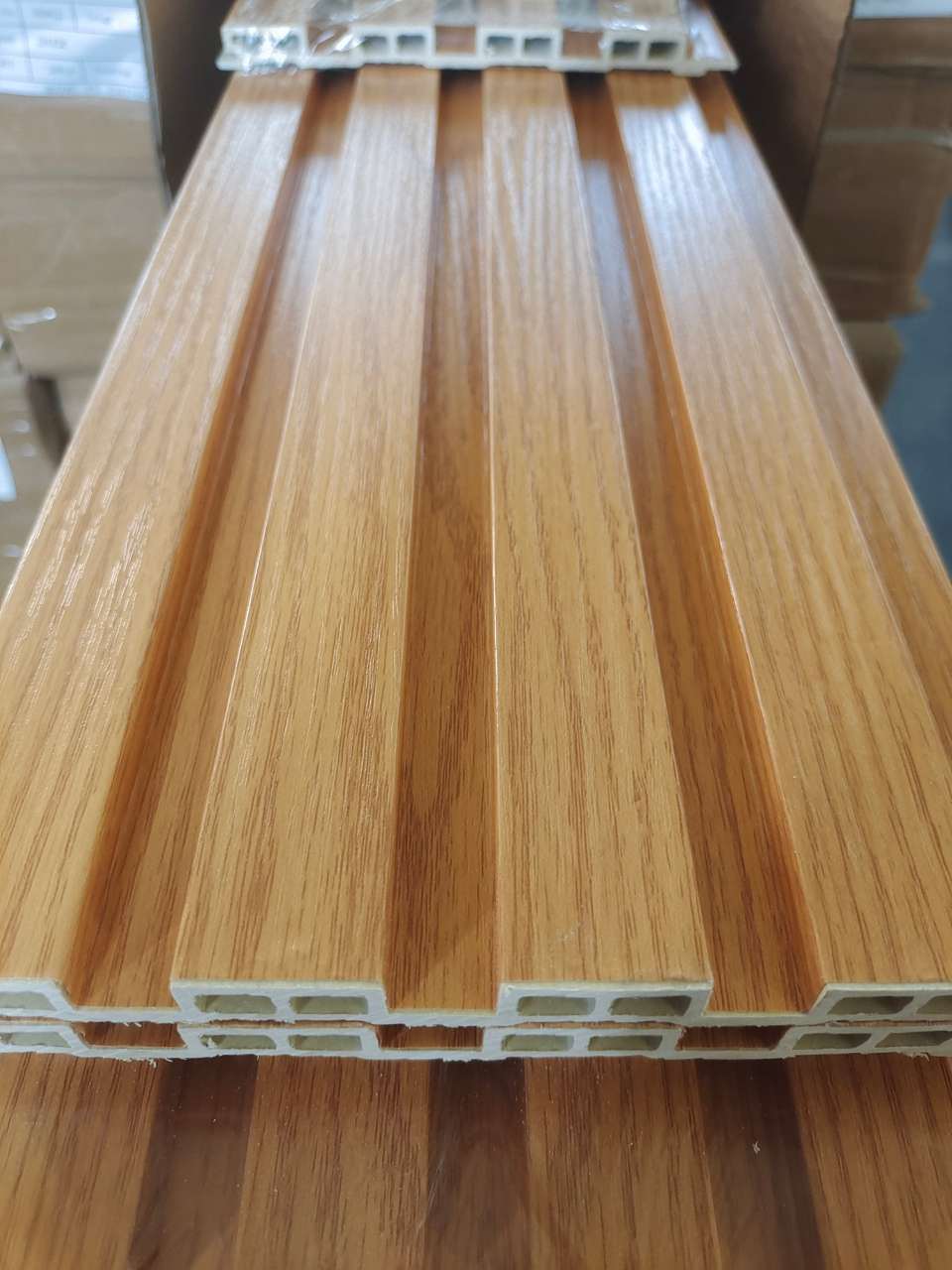 PVC Laminated Wood Grain Marble Style Great Wall Panel Decorative Wall Board Panels for Indoor