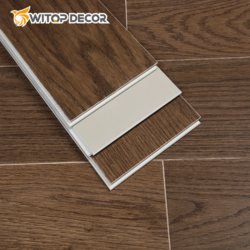 Spc Plastic Flooring in Stock 5.5mm Indoor Lvt Click Floor Tile