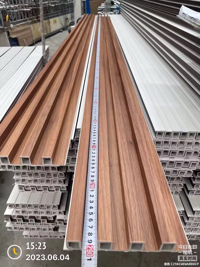 Factory Price Eco-Friendly WPC Fluted Wall Panel