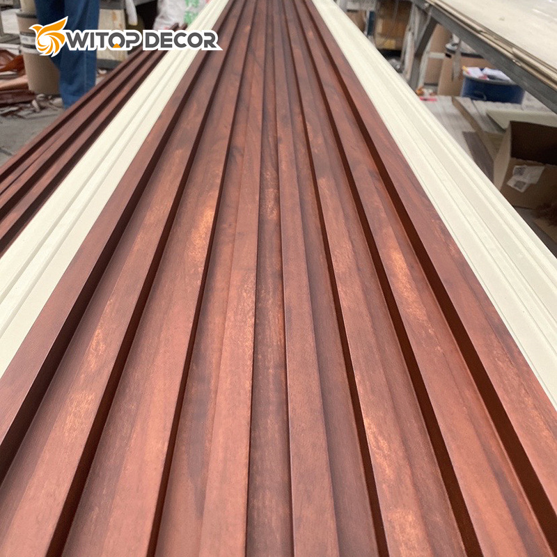 WPC Slat Panel with Simple Interlocking System