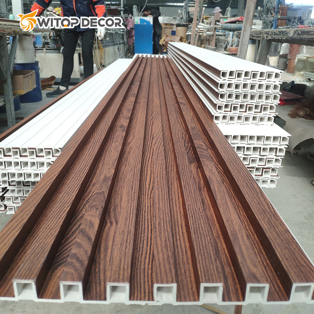 WPC Fluted Panel with Easy Matching and Coordination