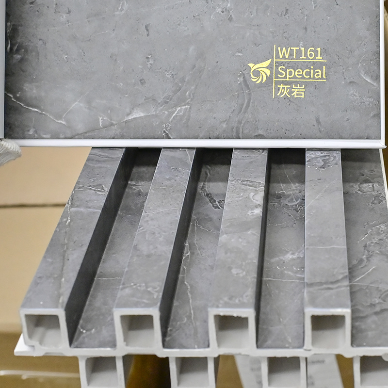 Fluted PVC Panel Cladding - Waterproof and Cost-Effective Design