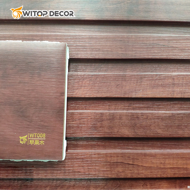 WPC Fluted Panel with High Elasticity and Shock Absorption